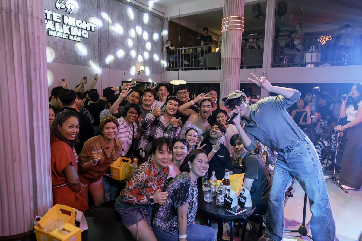 Photo 29 of 41 — A Night with Gun Charlie at LATE NIGHT TALKING MUSIC BAR Chiang Mai · MAFIA.NIMMAN