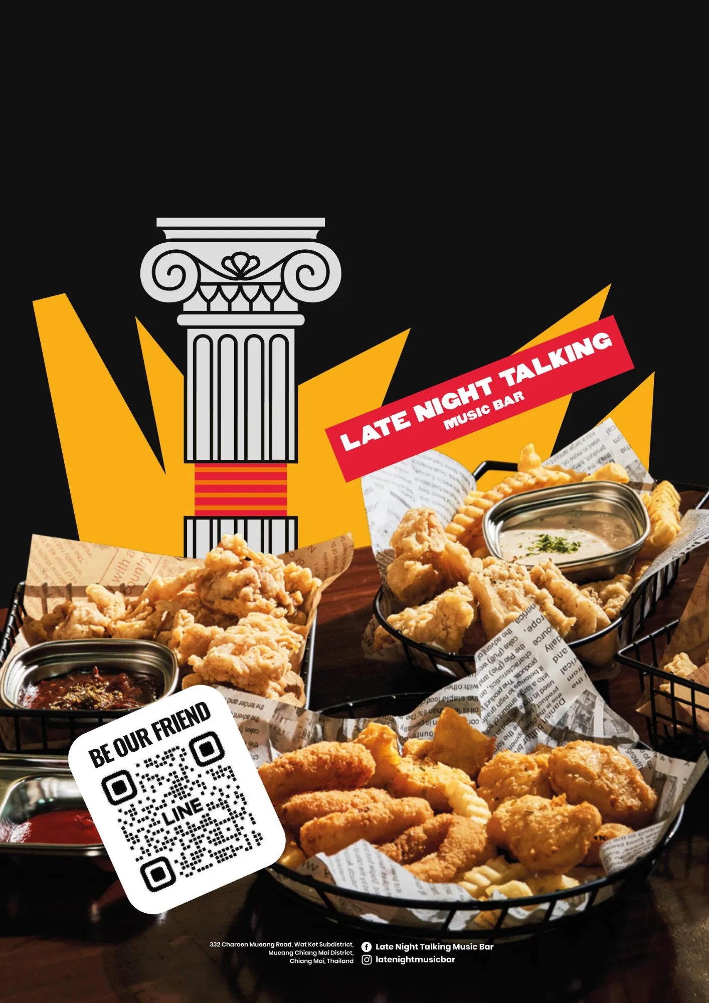 Late Night Talking · BE OUR FRIEND on LINE